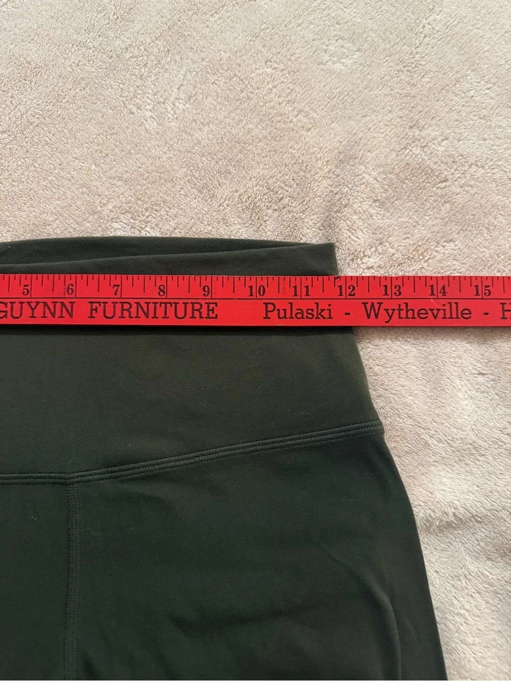 lululemon athletica Olive Green High-Waist Leggings